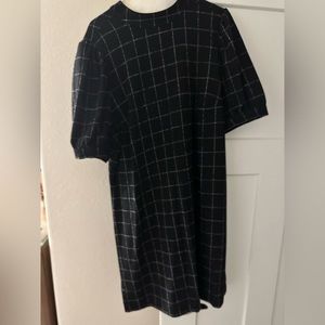 Black and white checkered / plaid dress